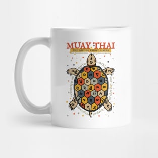 Muay Thai Sak Yant Turtle Tattoo Mug